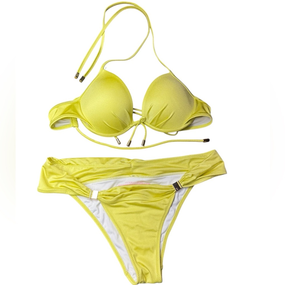 Victoria Secret, Malibu Fabulous Lime Yellow Bikini